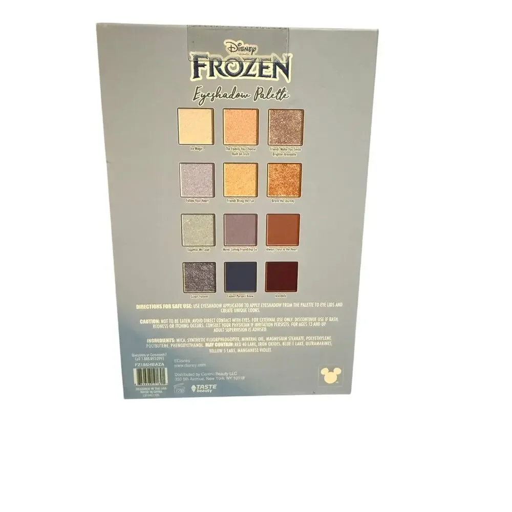 NWT Disney Frozen Queen Elsa Eyeshadow Palette by Taste Beauty